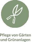 Pflege von Gärten  und Grünanlagen